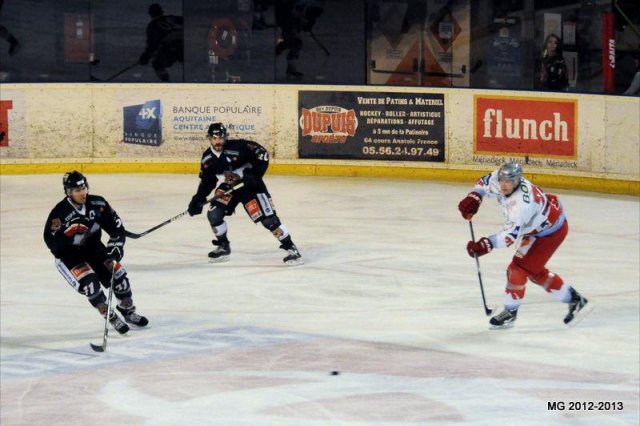 Photo hockey match Bordeaux - Annecy le 10/11/2012