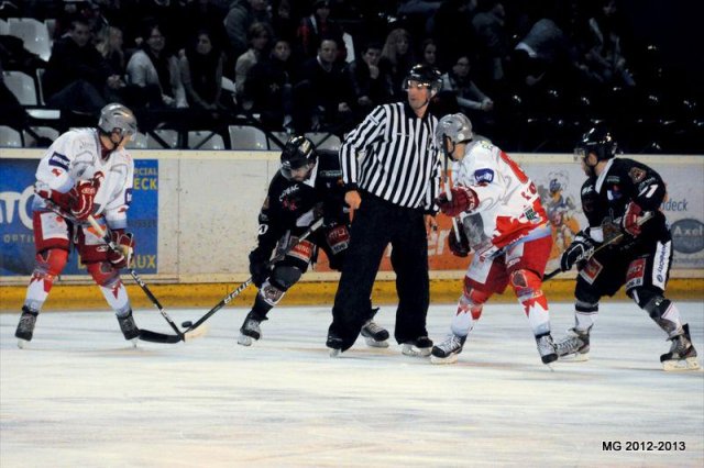 Photo hockey match Bordeaux - Annecy le 10/11/2012