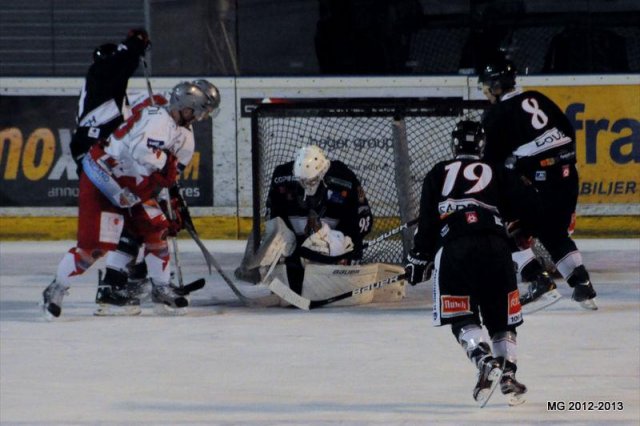 Photo hockey match Bordeaux - Annecy le 10/11/2012