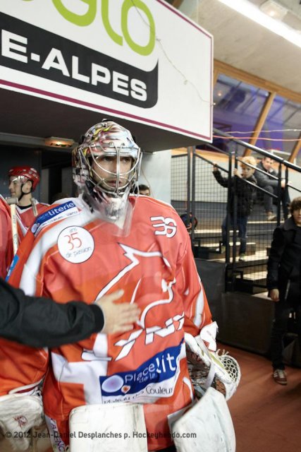Photo hockey match Valence - Compiègne le 10/11/2012