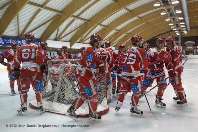 Photo hockey match Valence - Compiègne le 10/11/2012