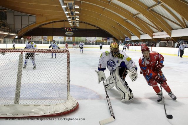 Photo hockey match Valence - Compiègne le 10/11/2012