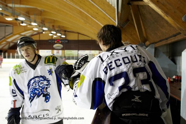 Photo hockey match Valence - Compiègne le 10/11/2012