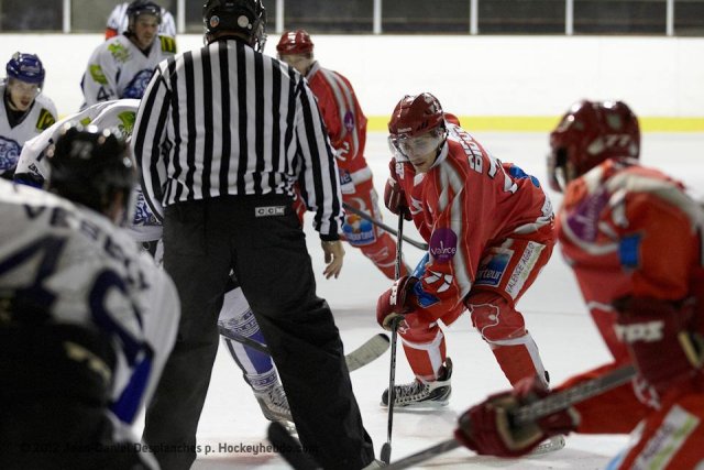 Photo hockey match Valence - Compiègne le 10/11/2012