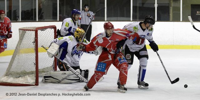 Photo hockey match Valence - Compiègne le 10/11/2012
