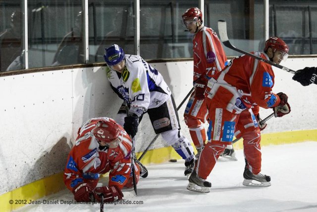 Photo hockey match Valence - Compiègne le 10/11/2012