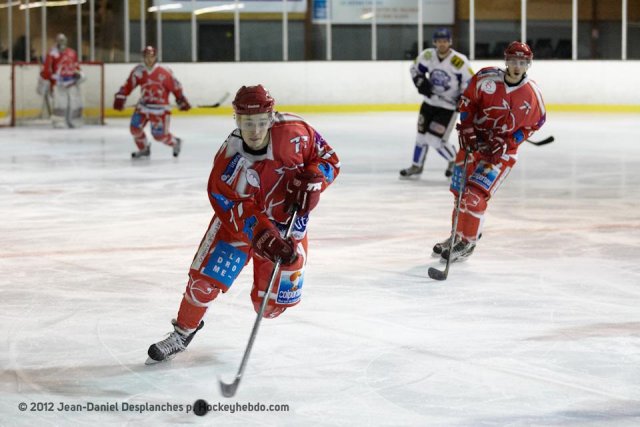 Photo hockey match Valence - Compiègne le 10/11/2012