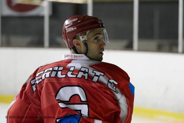 Photo hockey match Valence - Compiègne le 10/11/2012
