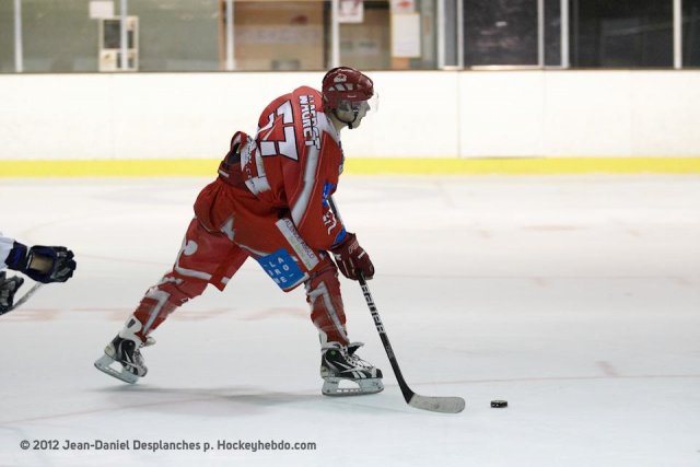 Photo hockey match Valence - Compiègne le 10/11/2012