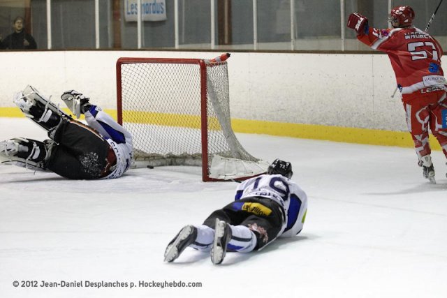 Photo hockey match Valence - Compiègne le 10/11/2012