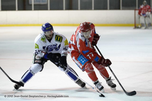 Photo hockey match Valence - Compiègne le 10/11/2012