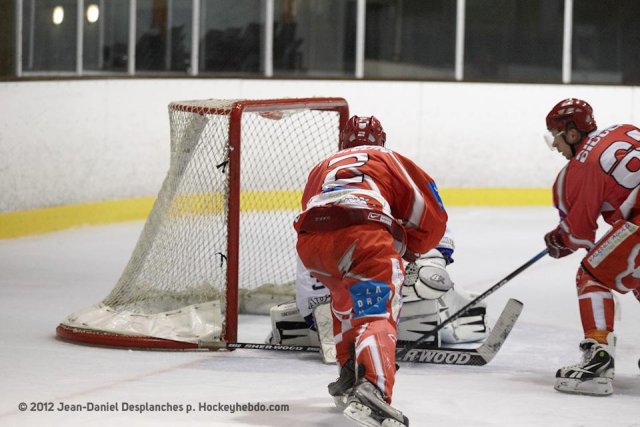 Photo hockey match Valence - Compiègne le 10/11/2012