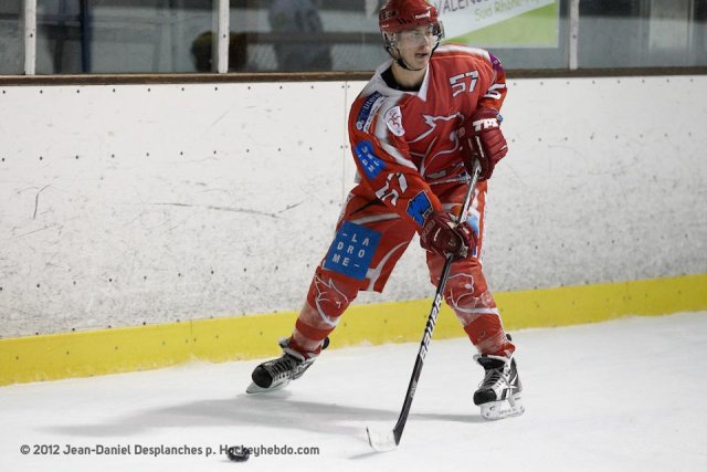 Photo hockey match Valence - Compiègne le 10/11/2012