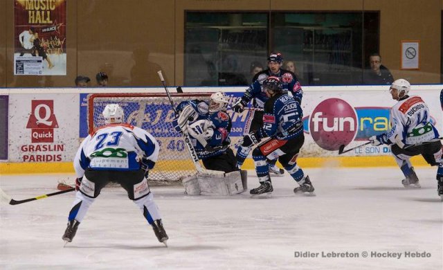 Photo hockey match Nantes - Courchevel-Méribel-Pralognan le 10/11/2012