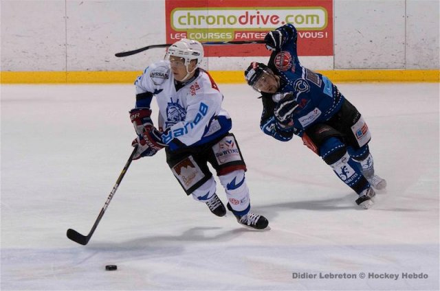 Photo hockey match Nantes - Courchevel-Méribel-Pralognan le 10/11/2012