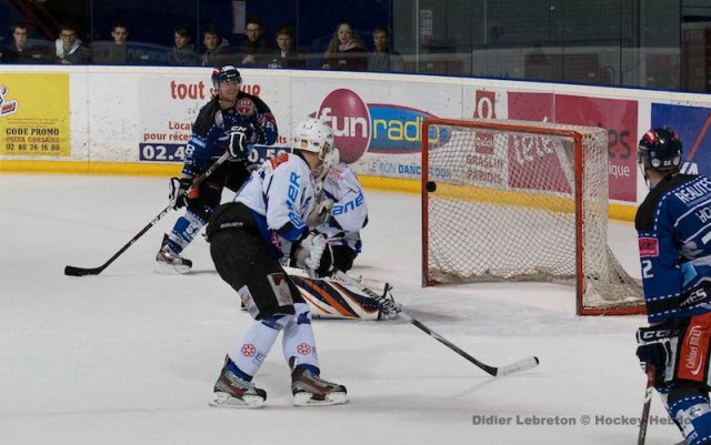 Photo hockey match Nantes - Courchevel-Méribel-Pralognan le 10/11/2012