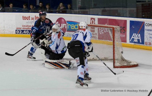Photo hockey match Nantes - Courchevel-Méribel-Pralognan le 10/11/2012