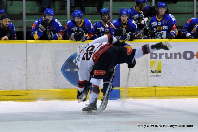 Photo hockey match Dijon  - Grenoble  le 14/11/2012