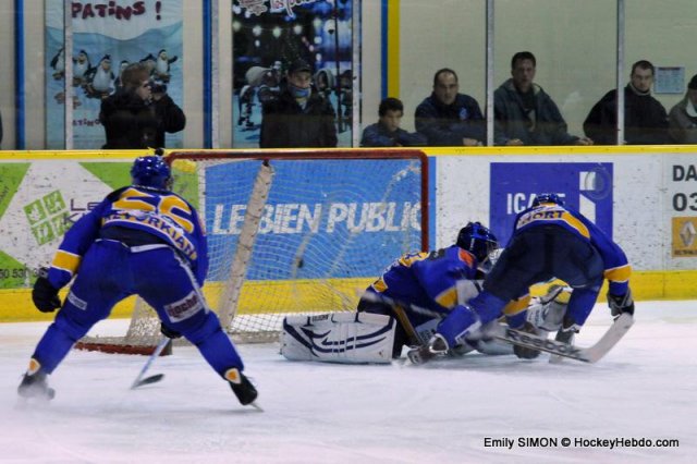 Photo hockey match Dijon  - Grenoble  le 14/11/2012