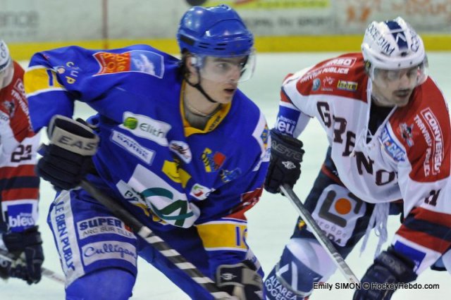 Photo hockey match Dijon  - Grenoble  le 14/11/2012