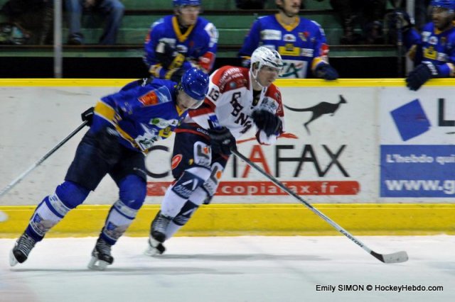 Photo hockey match Dijon  - Grenoble  le 14/11/2012