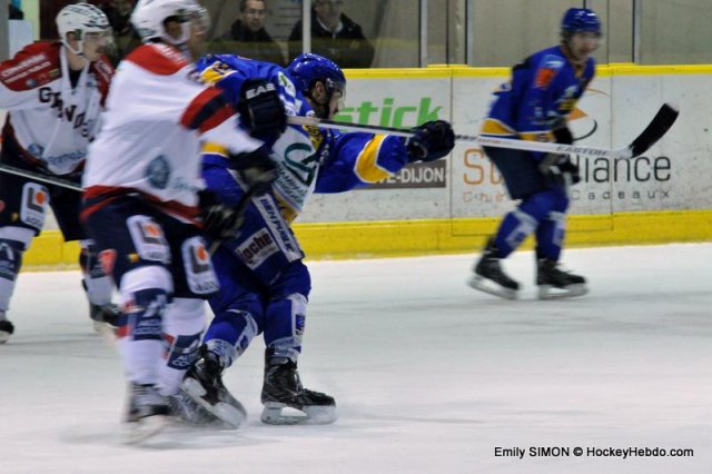 Photo hockey match Dijon  - Grenoble  le 14/11/2012