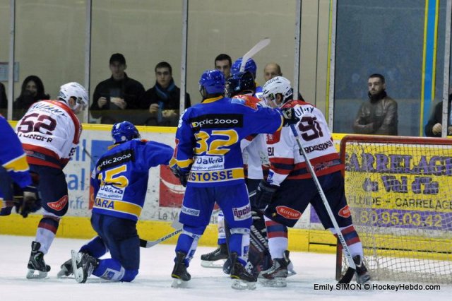 Photo hockey match Dijon  - Grenoble  le 14/11/2012