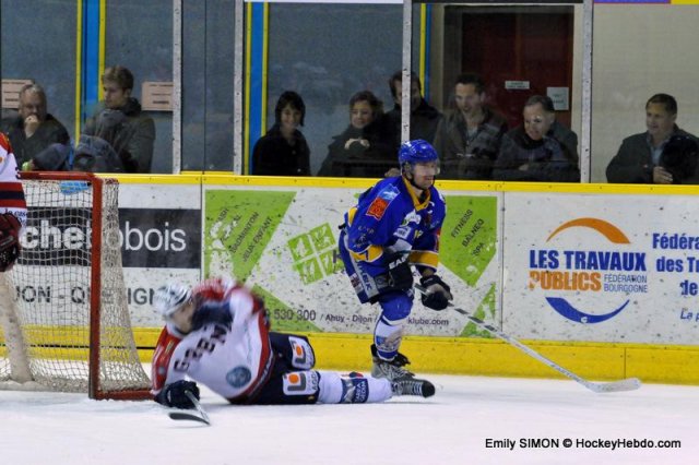 Photo hockey match Dijon  - Grenoble  le 14/11/2012