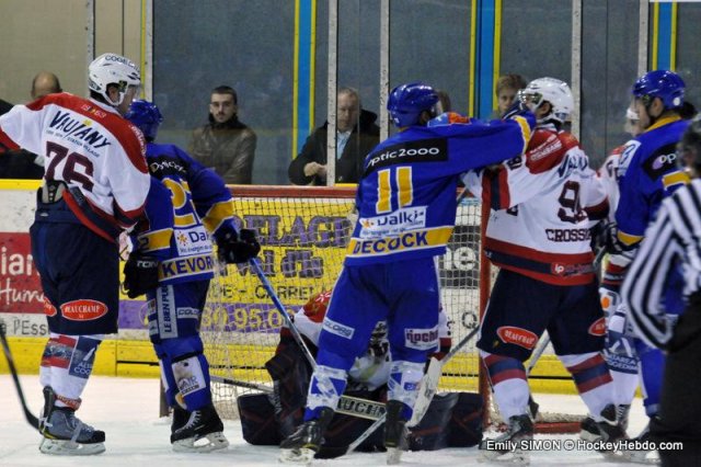 Photo hockey match Dijon  - Grenoble  le 14/11/2012
