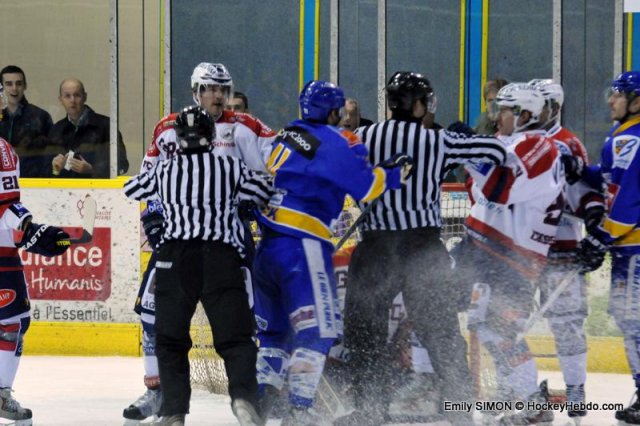Photo hockey match Dijon  - Grenoble  le 14/11/2012