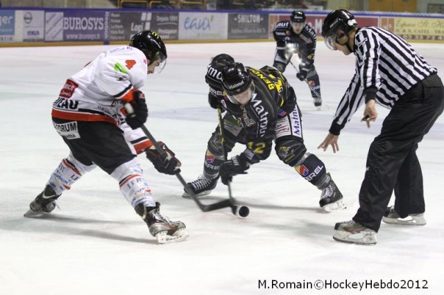 Photo hockey match Rouen - Amiens  le 14/11/2012