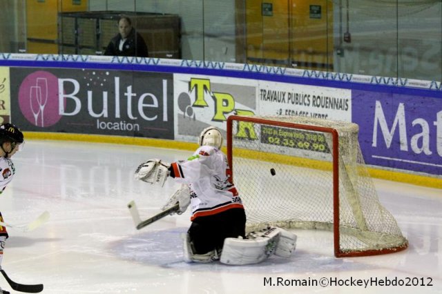 Photo hockey match Rouen - Amiens  le 14/11/2012