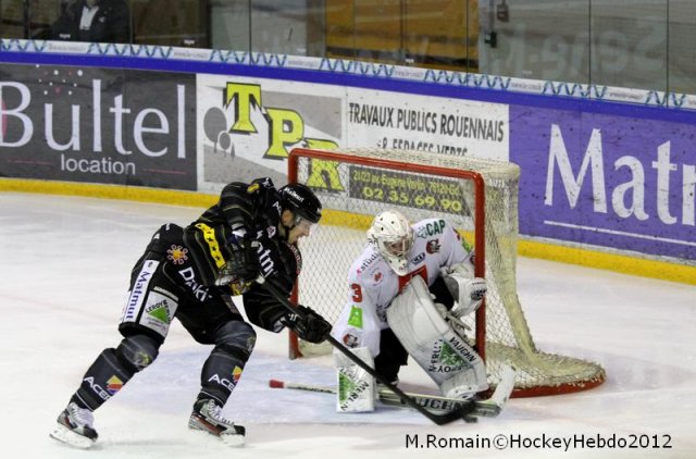Photo hockey match Rouen - Amiens  le 14/11/2012