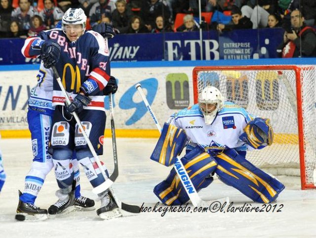 Photo hockey match Grenoble  - Villard-de-Lans le 16/11/2012