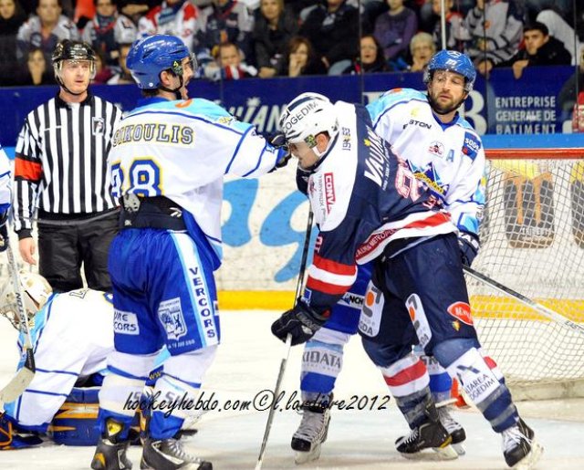 Photo hockey match Grenoble  - Villard-de-Lans le 16/11/2012