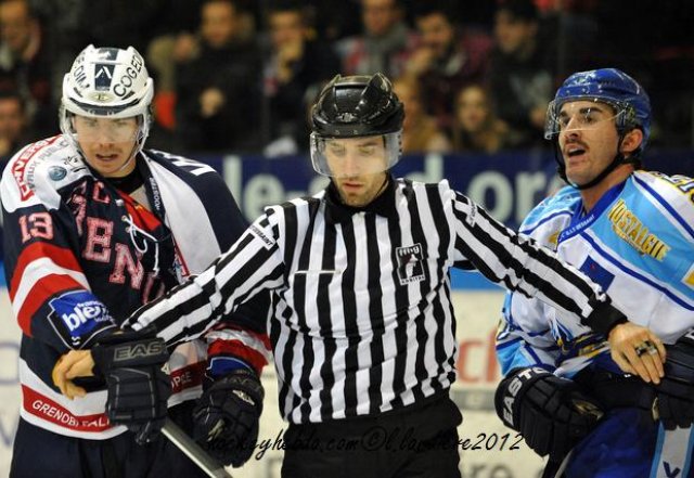 Photo hockey match Grenoble  - Villard-de-Lans le 16/11/2012