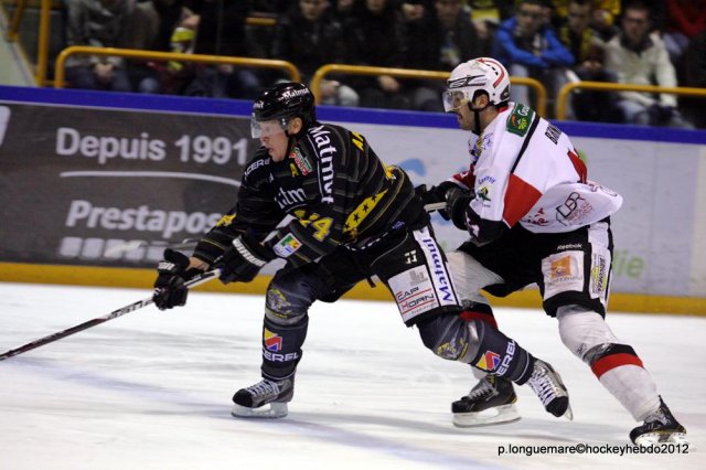 Photo hockey match Rouen - Briançon  le 16/11/2012