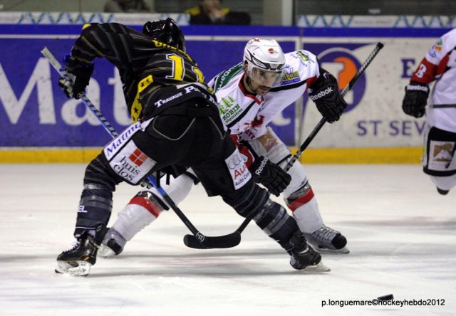 Photo hockey match Rouen - Briançon  le 16/11/2012