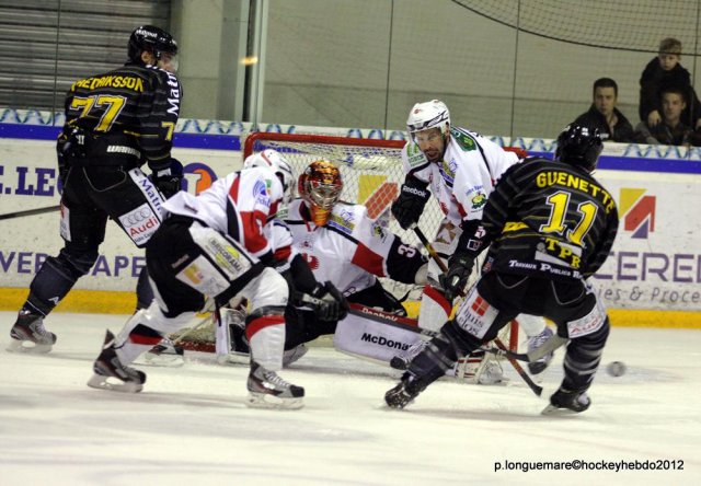 Photo hockey match Rouen - Briançon  le 16/11/2012