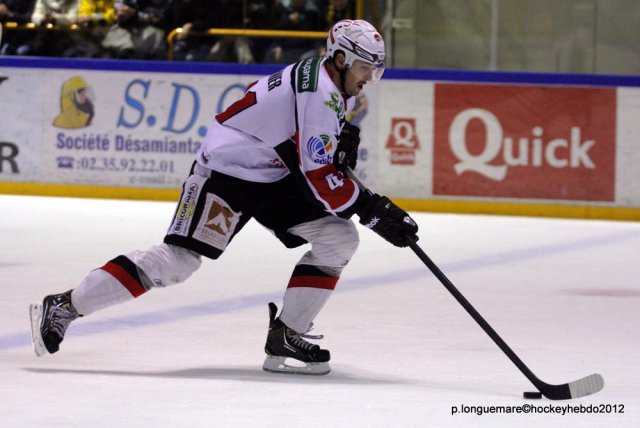 Photo hockey match Rouen - Briançon  le 16/11/2012