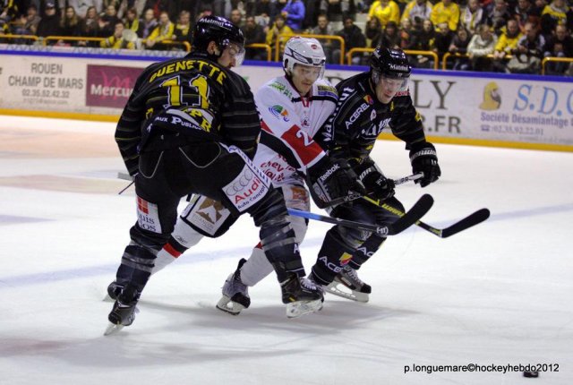 Photo hockey match Rouen - Briançon  le 16/11/2012