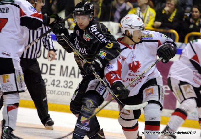 Photo hockey match Rouen - Briançon  le 16/11/2012