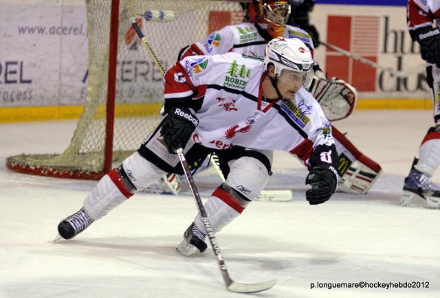 Photo hockey match Rouen - Briançon  le 16/11/2012