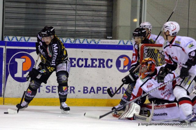 Photo hockey match Rouen - Briançon  le 16/11/2012