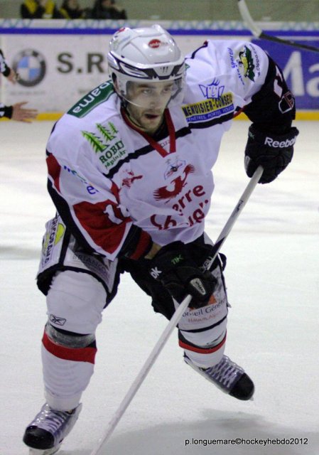 Photo hockey match Rouen - Briançon  le 16/11/2012