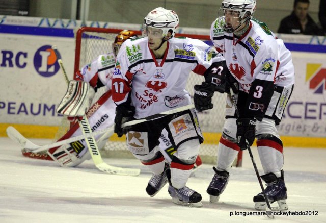 Photo hockey match Rouen - Briançon  le 16/11/2012