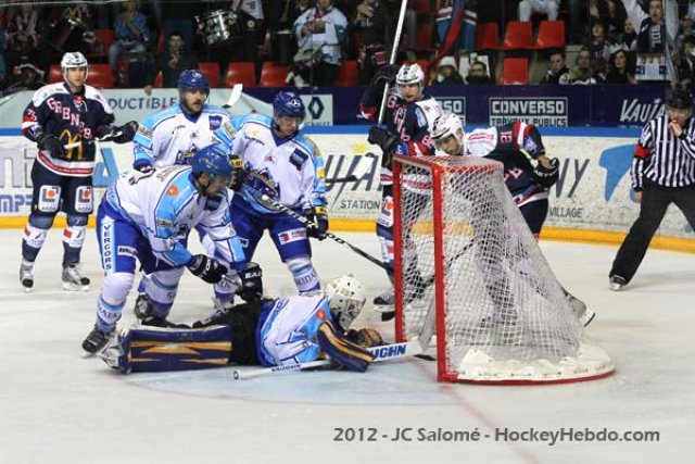 Photo hockey match Grenoble  - Villard-de-Lans le 16/11/2012