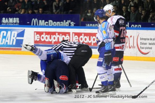 Photo hockey match Grenoble  - Villard-de-Lans le 16/11/2012