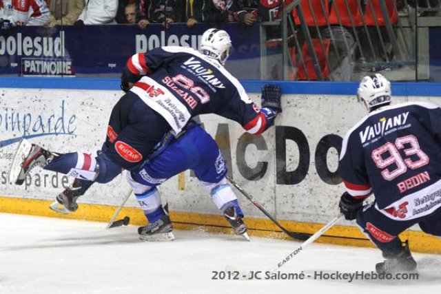 Photo hockey match Grenoble  - Villard-de-Lans le 16/11/2012