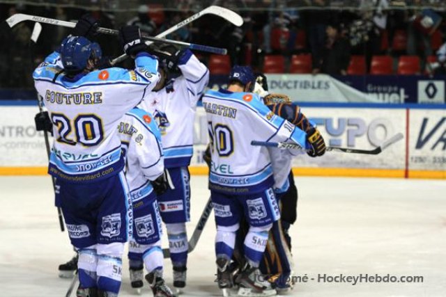Photo hockey match Grenoble  - Villard-de-Lans le 16/11/2012